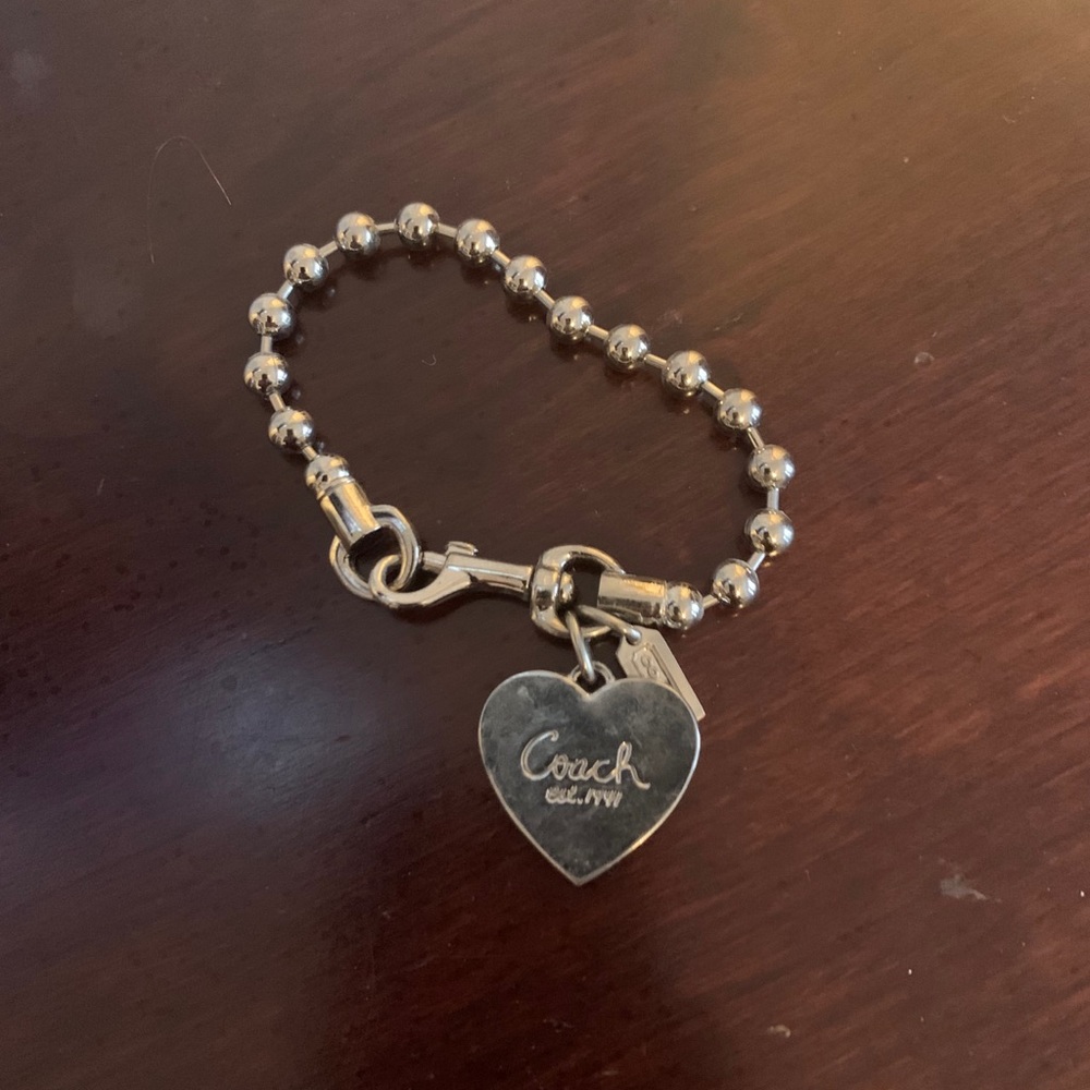 Coach Heart Tag Bracelet